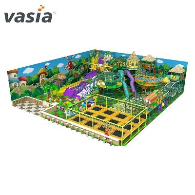 Gym hutan dalam ruangan komersial