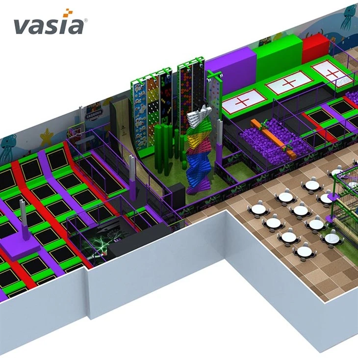China Manufacturer Indoor Trampoline Park