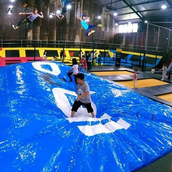 Kids Jumping Large Indoor Trampoline Park Equipment